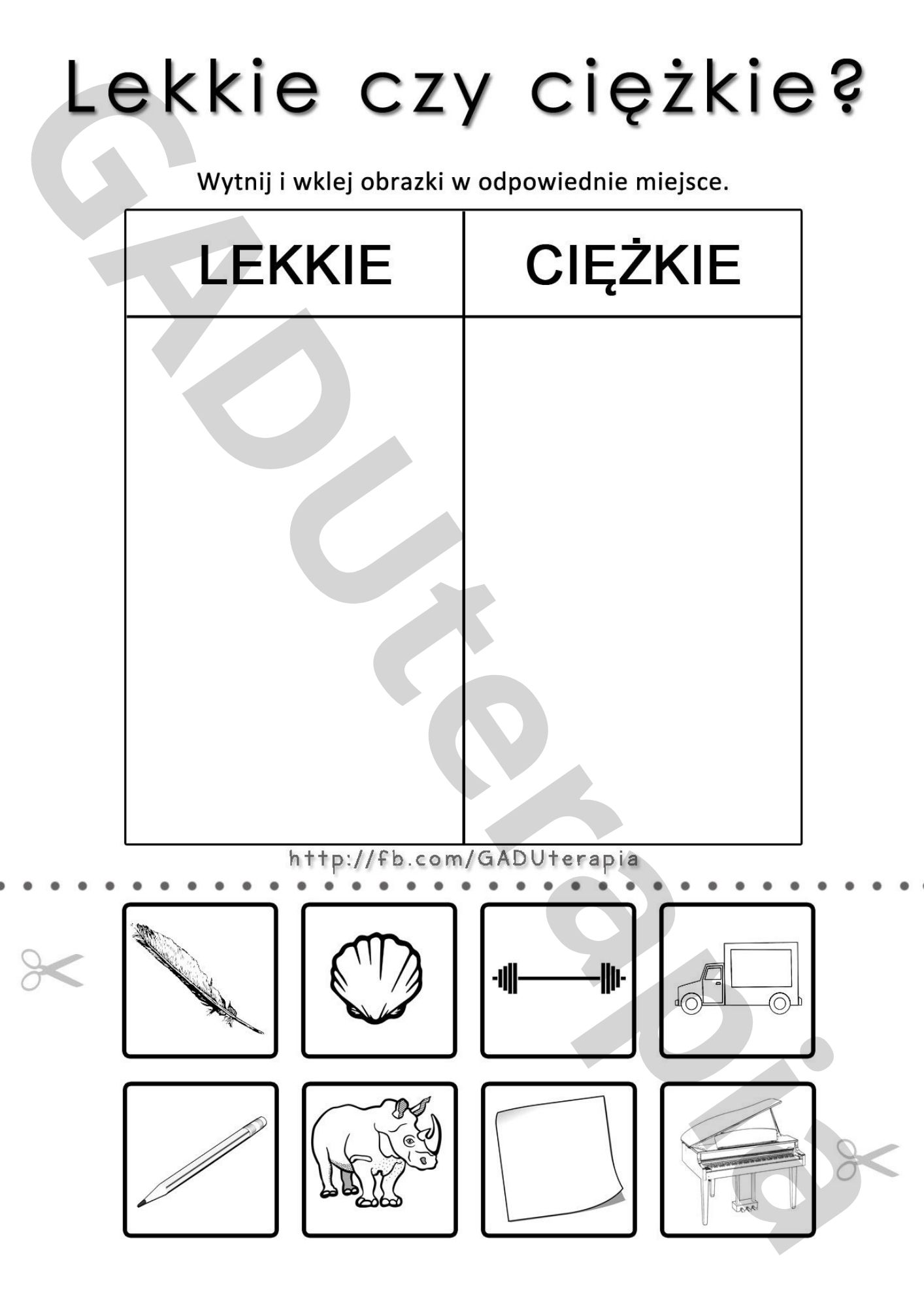 Sortowanki - Wycinanki PDF - obrazek 3