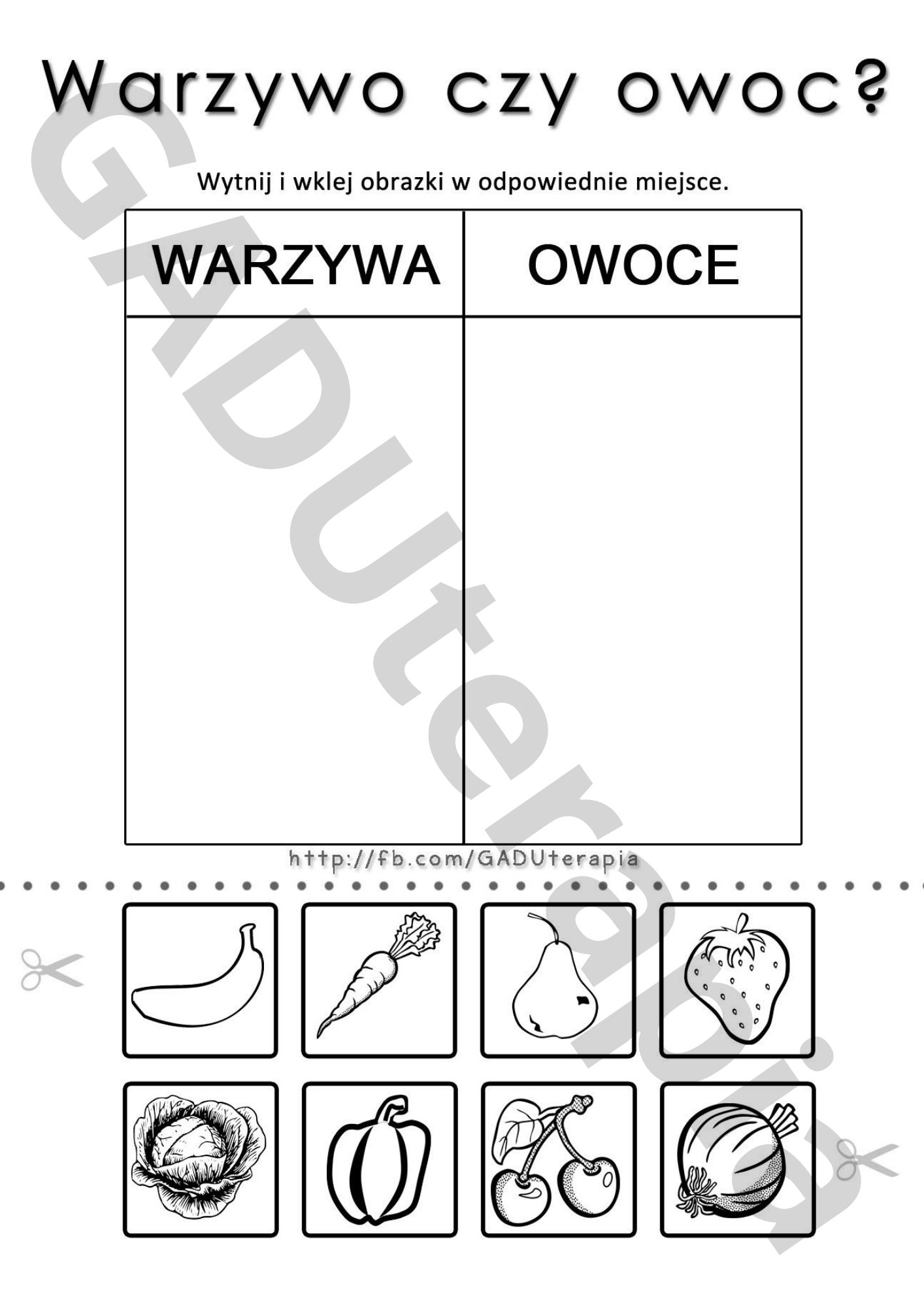 Sortowanki - Wycinanki PDF - obrazek 2