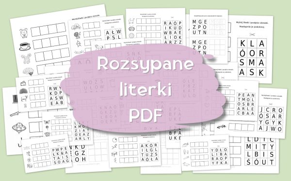 Rozsypane literki PDF
