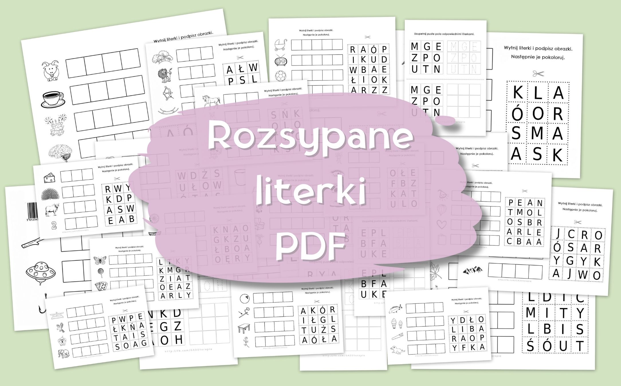 Rozsypane literki PDF